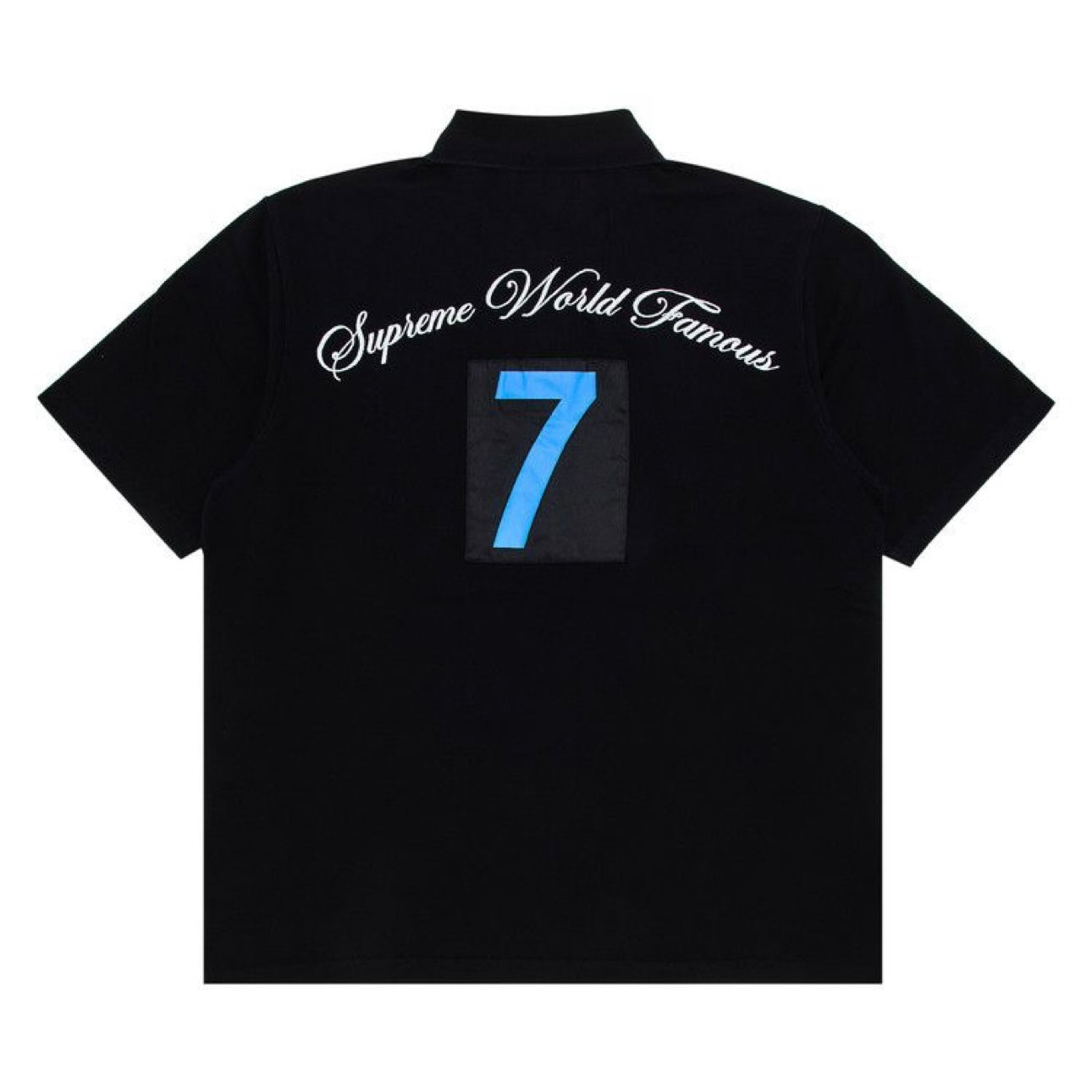 Supreme Cursive Polo "Black" (276)