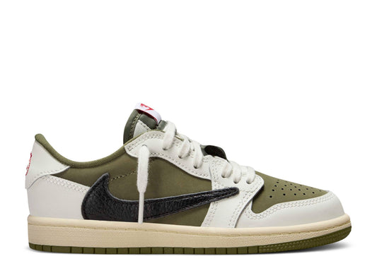 Air Jordan 1 Low OG Travis Scott "Olive" (PS) (434)