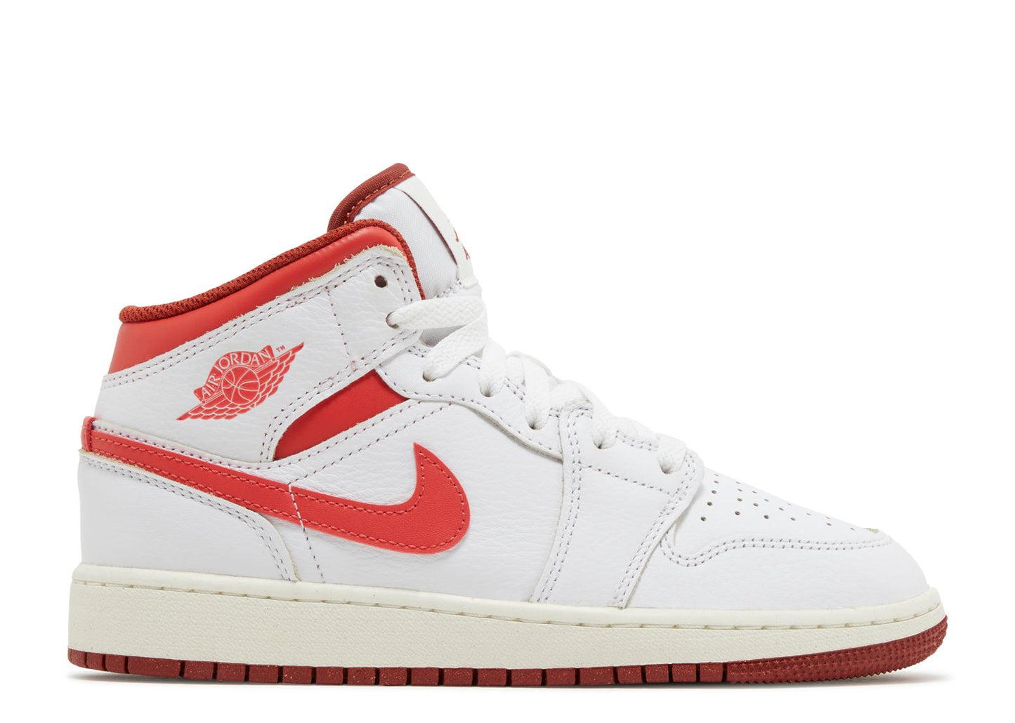 Air Jordan 1 Mid "Dune Red" (GS) (434)