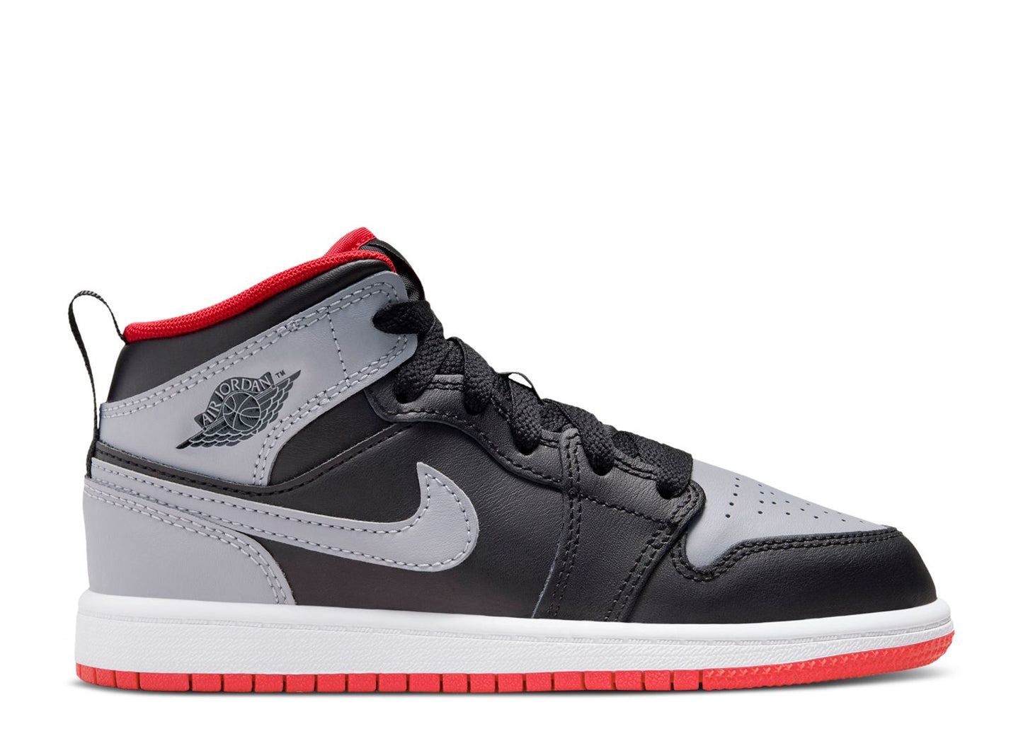 Air Jordan 1 Mid "Bred Shadow" (PS) (434)