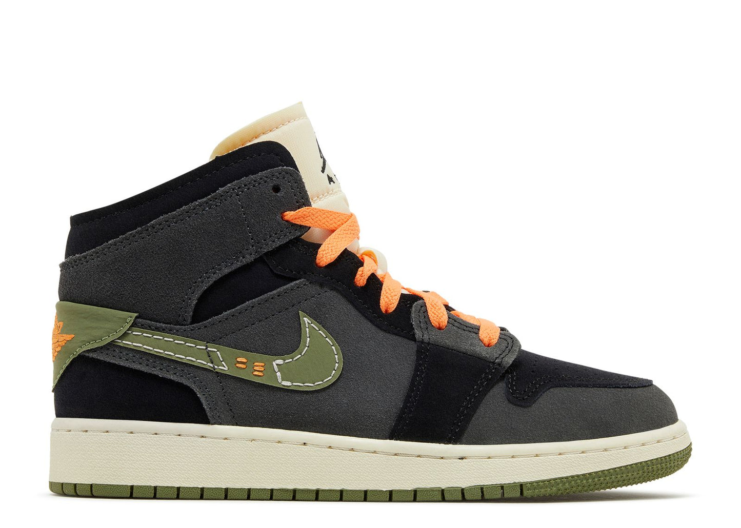Air Jordan 1 Mid Craft "Olive" (GS) (434)
