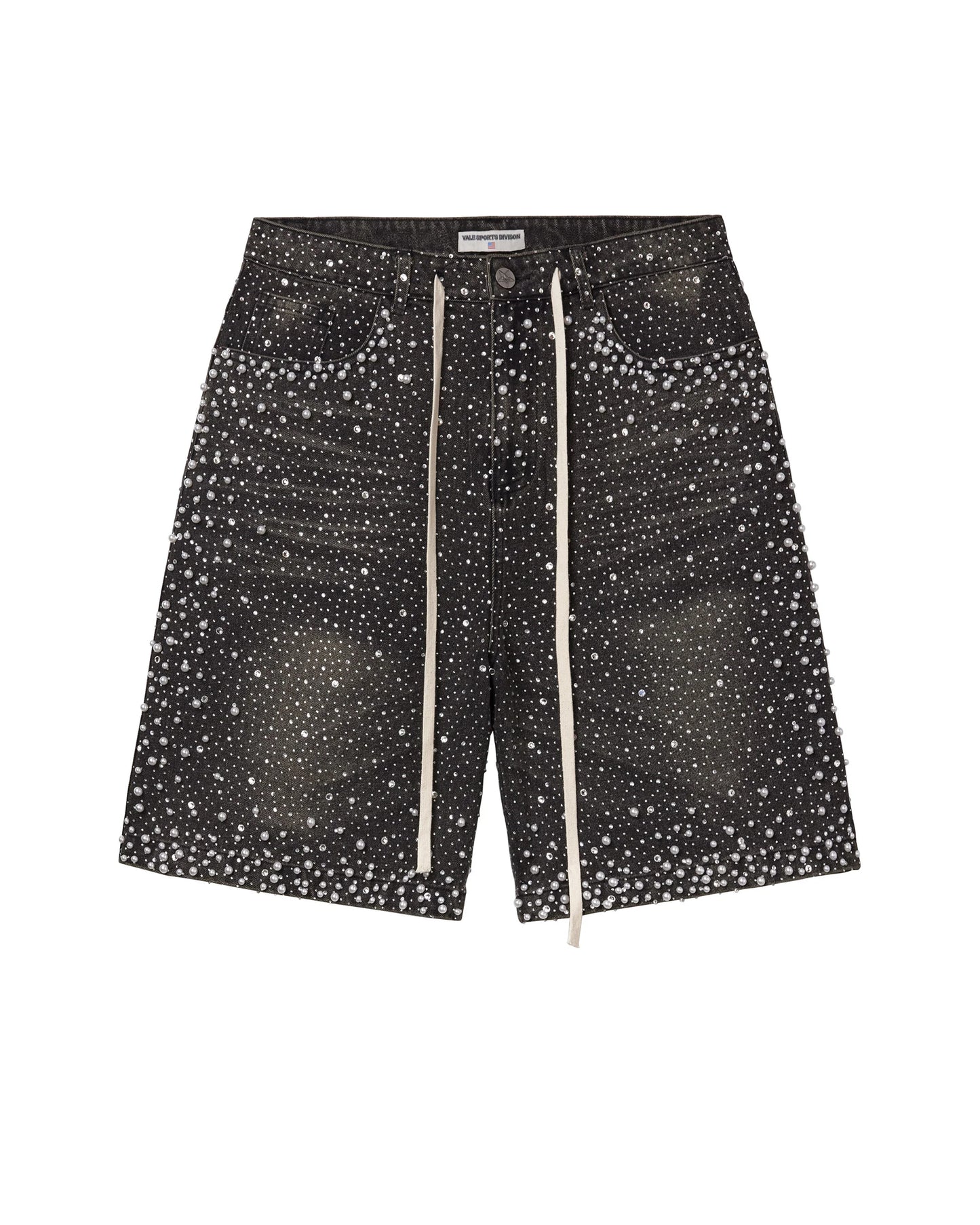 VALE Forever Black Rainstorm Jorts (434)