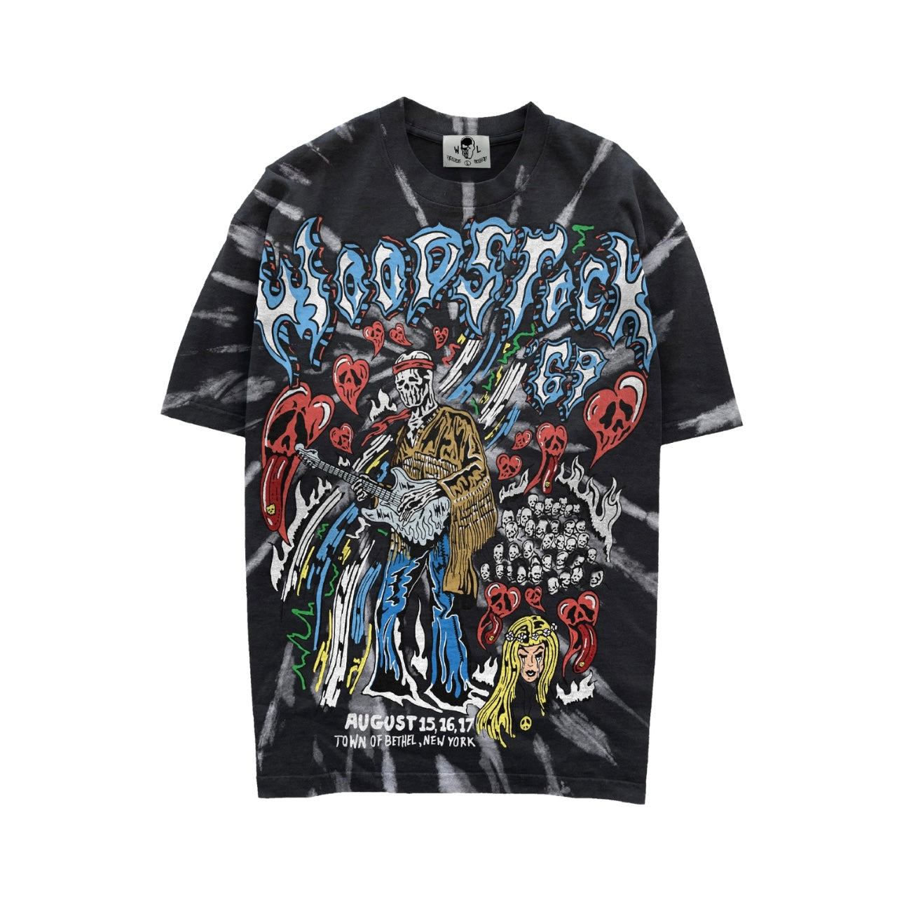 Warren Lotas Woodstock Tee "Black" (434)