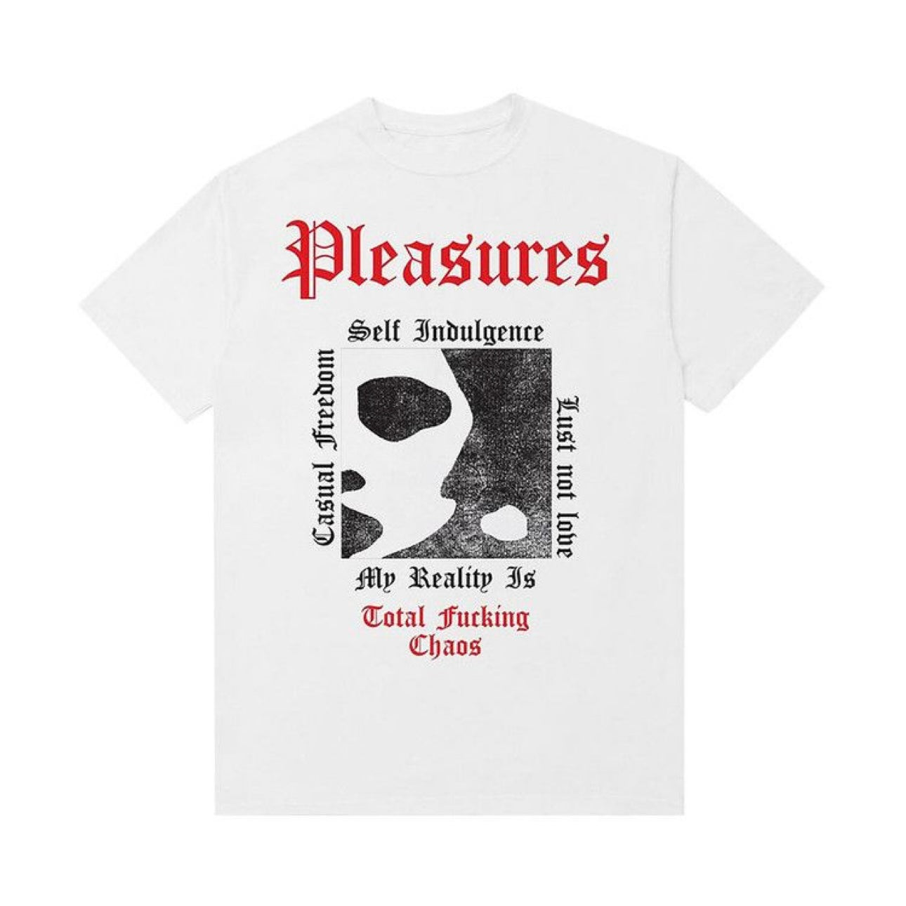 Pleasures Reality Tee "White" (434)