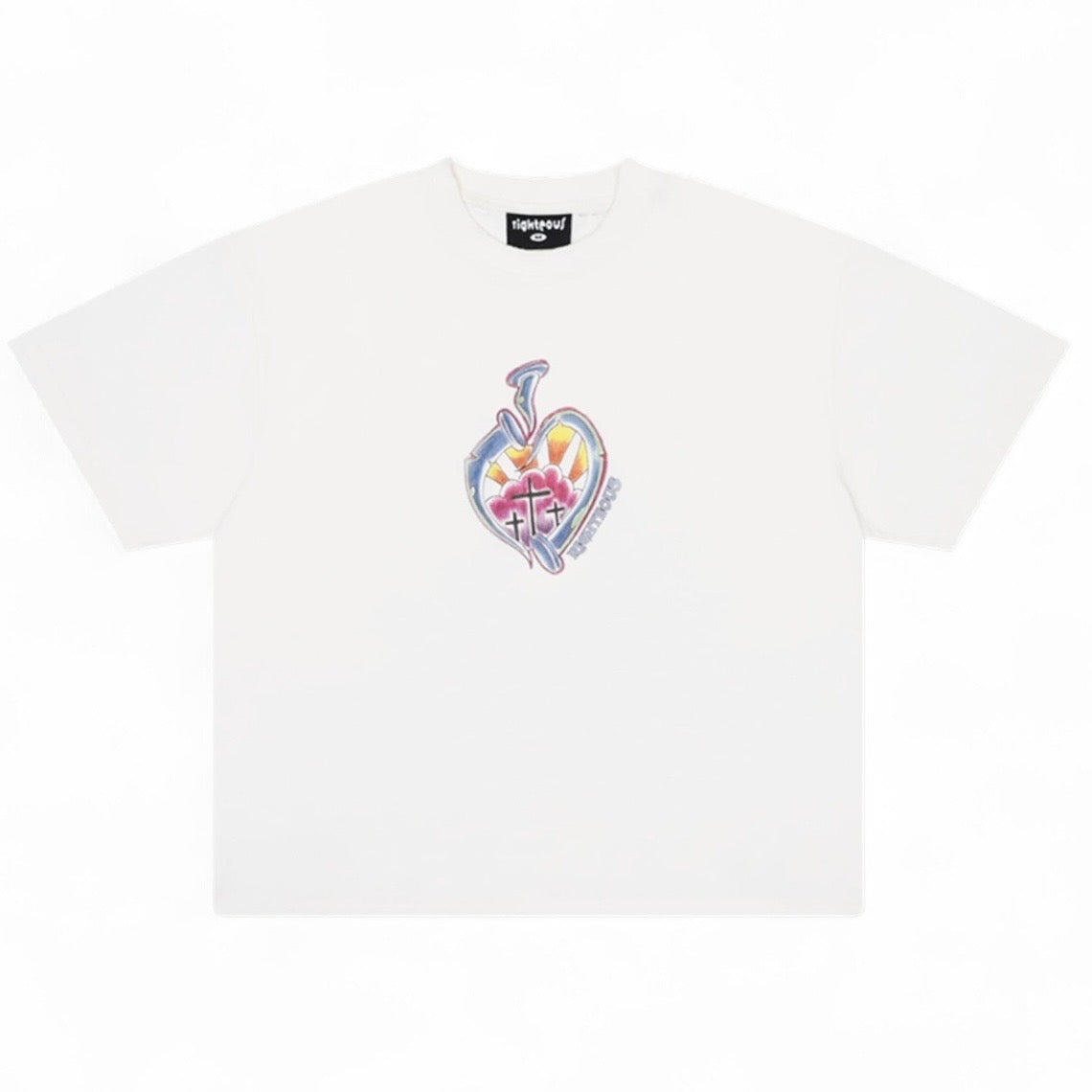 Righteous Bless Us Lord Tee "White" (434)