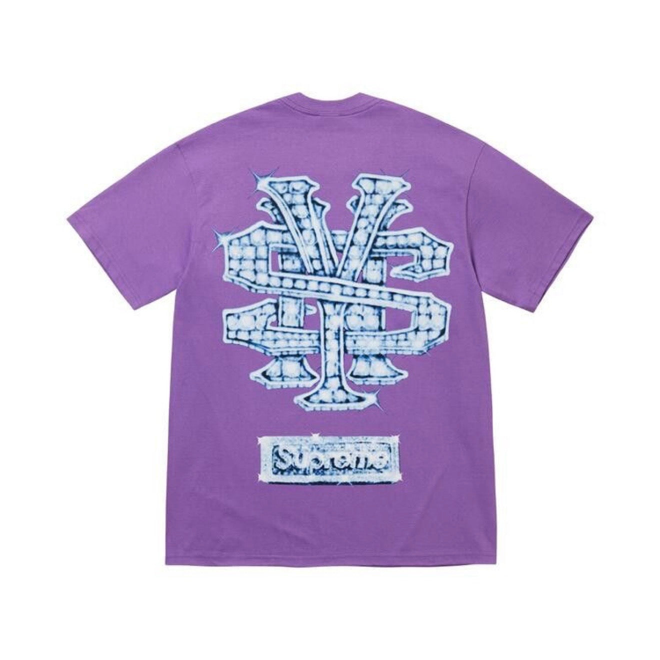 Supreme Snowman Tee "Purple" (434)
