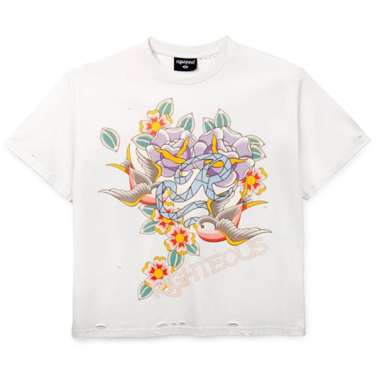 Righteous Faithful Ink Tee "White" (276)
