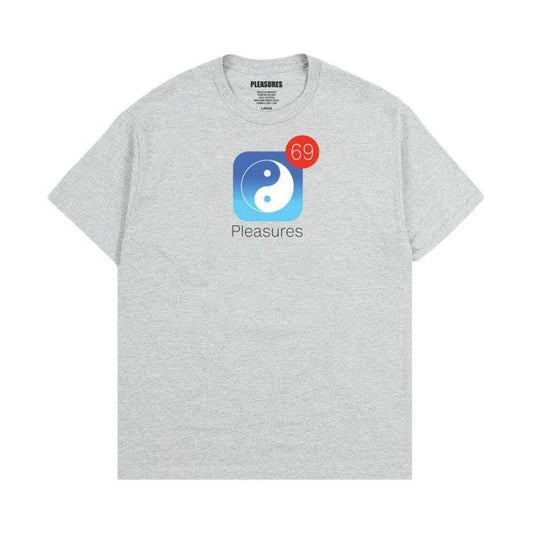 Pleasures Notify Tee "Grey" (434)