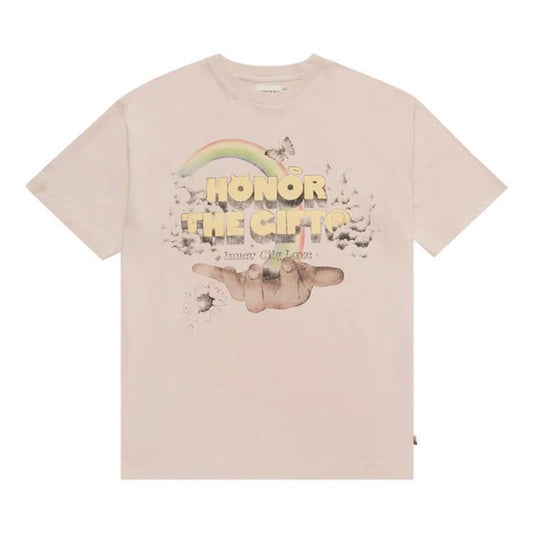 Honor The Gift Palms Tee “Cream” (276)