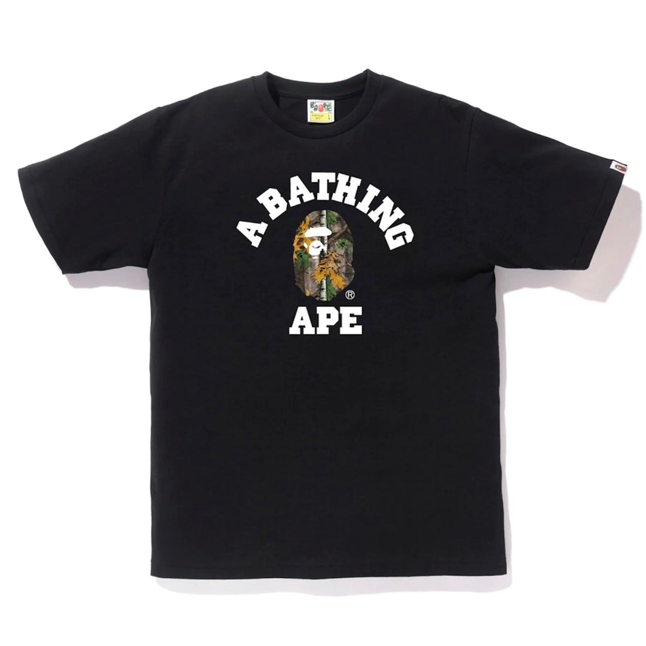 Bape Forest Camo College Tee “Black”