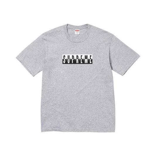 Supreme Split Logo Tee "Grey" (434)