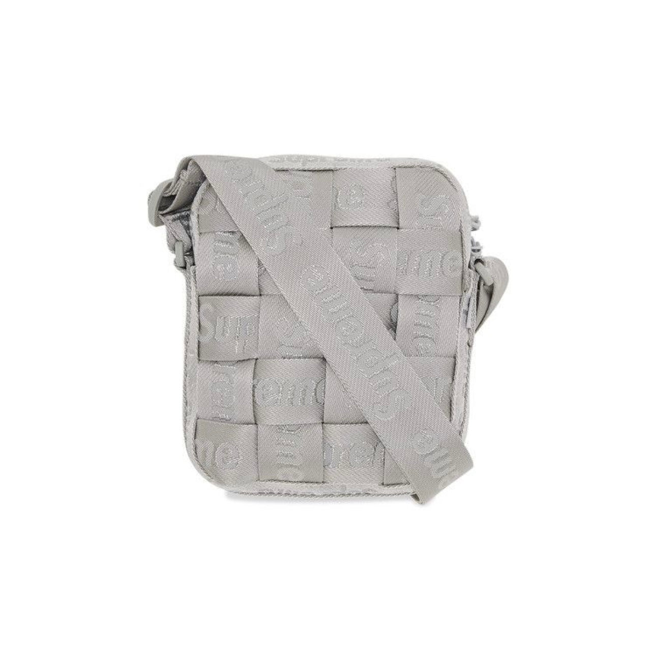 Supreme Woven Shoulder Bag “Grey” – Sole Zone VA