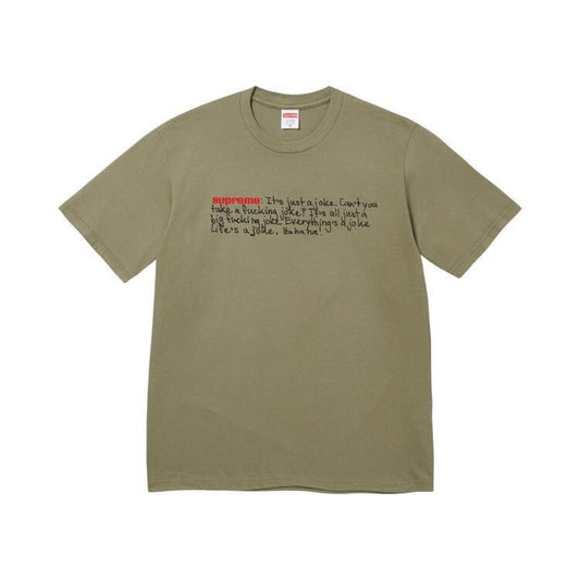 Supreme Joke Tee "Olive" (434)