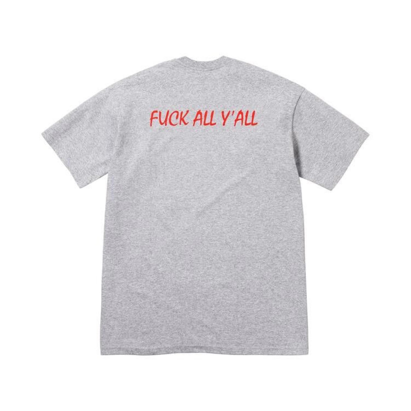 Supreme Split Logo Tee "Grey" (276)