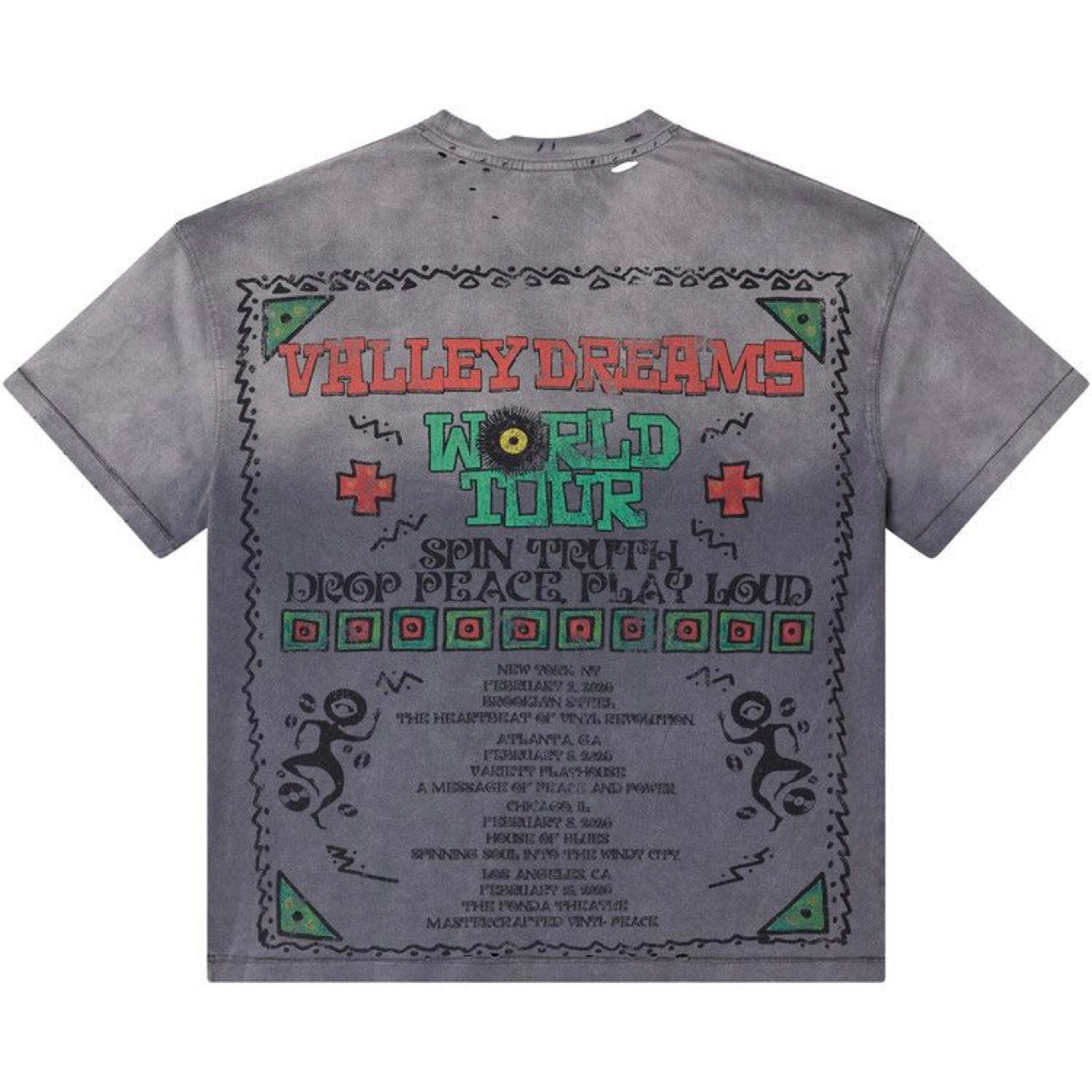 VALE Forever Chaos Bling Tee "Faded" (434)