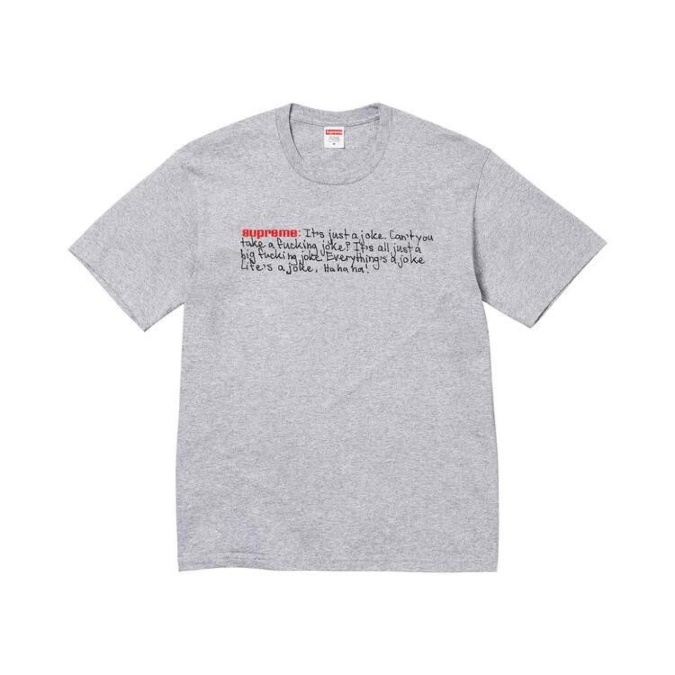 Supreme Joke Tee "Grey" (276)