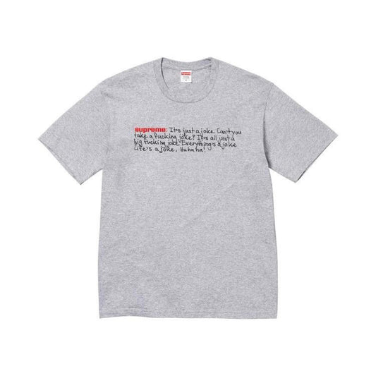 Supreme Joke Tee "Grey" (276)