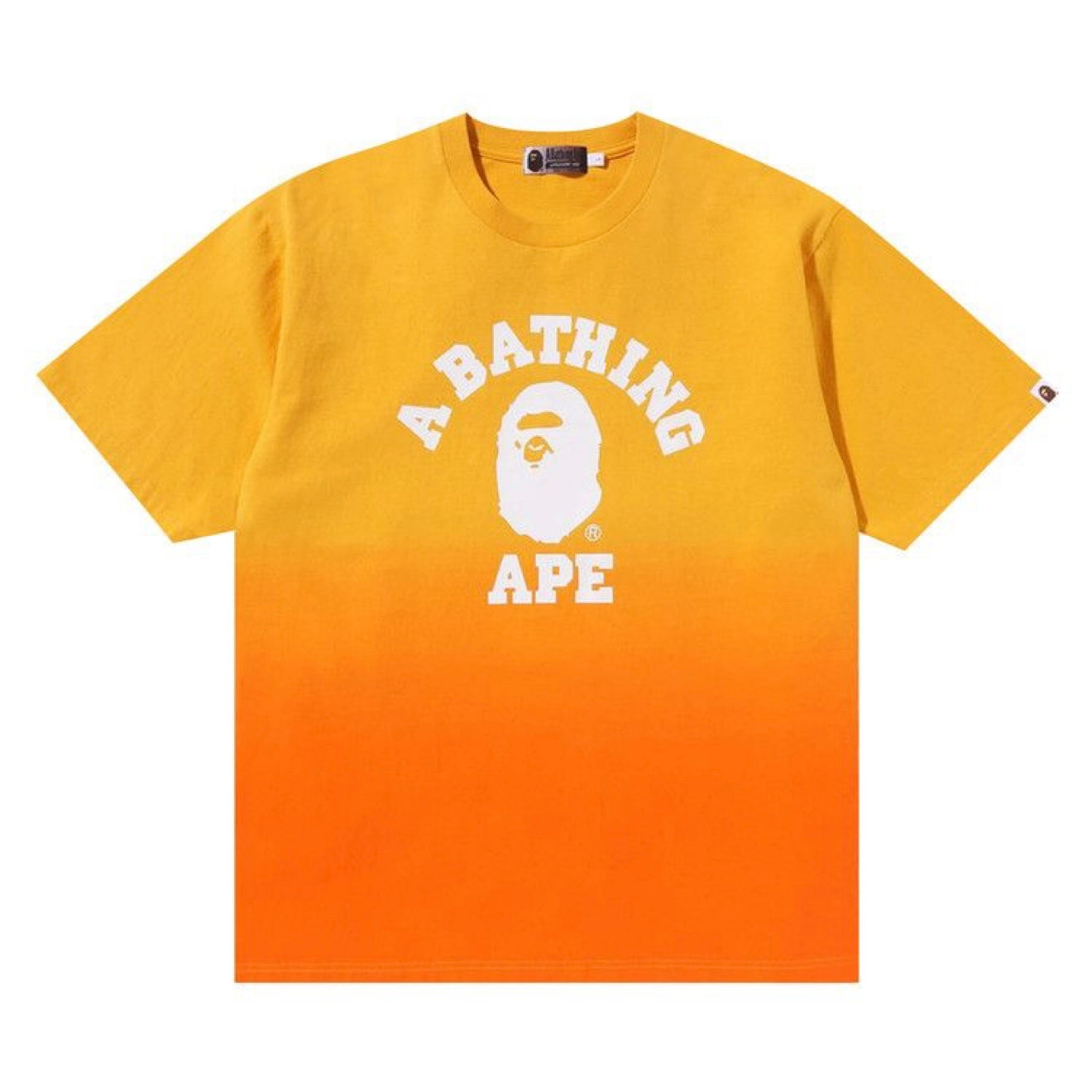 Bape College Gradation Tee “Orange” (434)