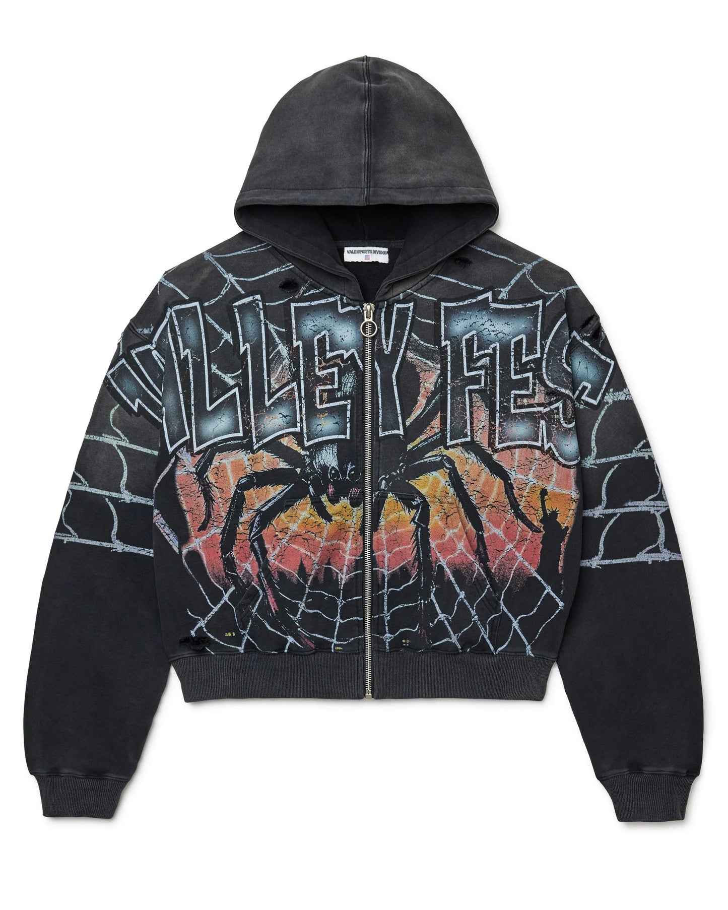 VALE Forever Widow Zip Up Hoodie “Black” (434)