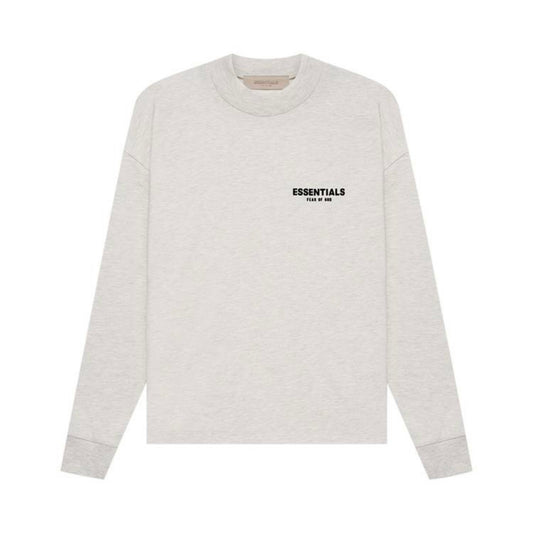 Fear of God Essentials Long Sleeve Tee “Light Oatmeal” (276)