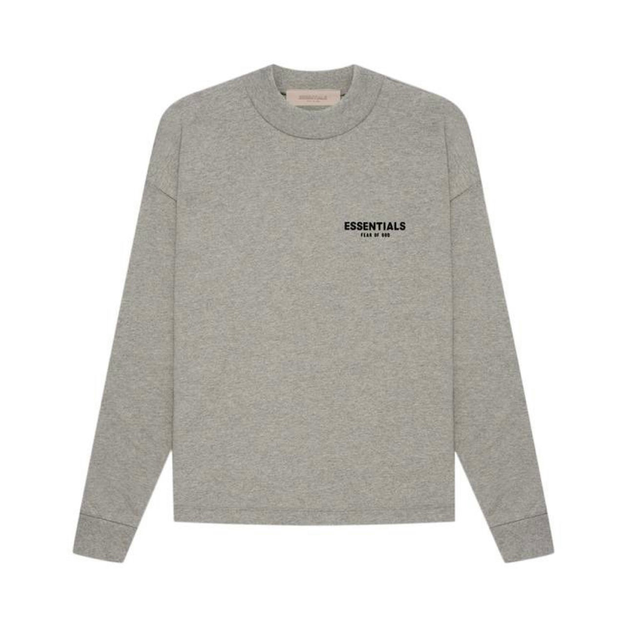 Fear of God Essentials Long Sleeve Tee “Dark Oatmeal” (276)