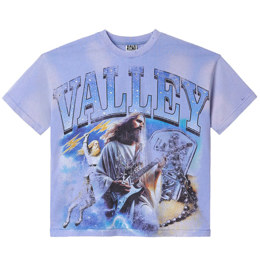 VALE Forever Holy Metal Bling Tee "Blue" (434)