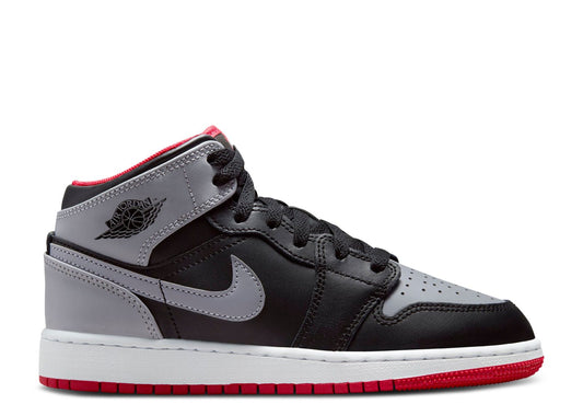 Air Jordan 1 Mid "Bred Shadow" (GS)