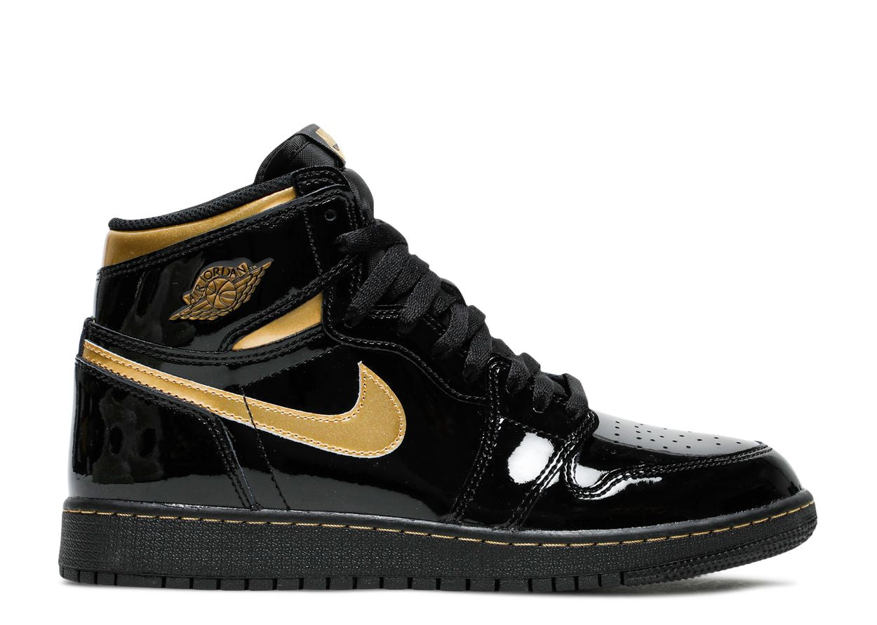 Air Jordan 1 Retro "Black/Gold" (U) (434)