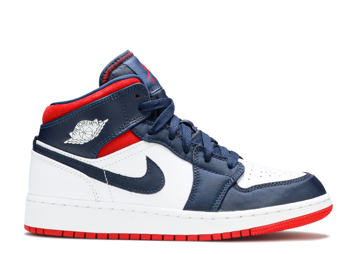 Air Jordan 1 Mid "USA" (GS)(U) (434)