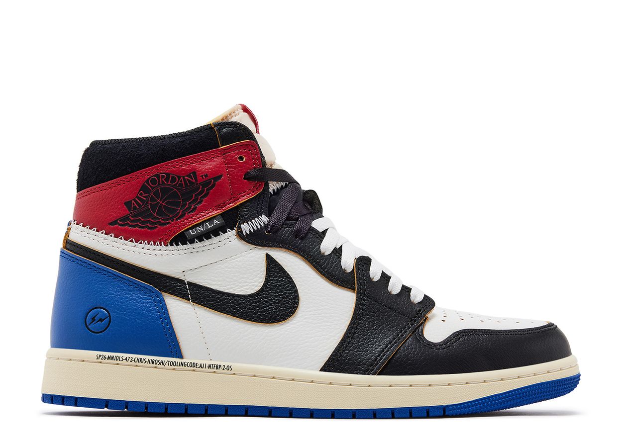 Air Jordan 1 Retro Fragment/Union LA "Varsity Red" (434)