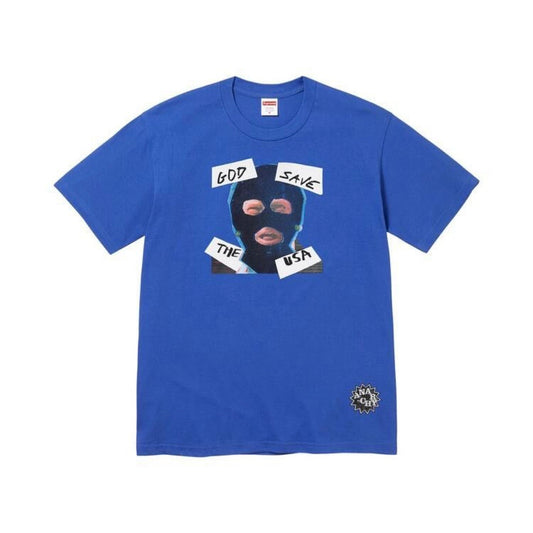 Supreme God Save Us Tee "Royal" (434)