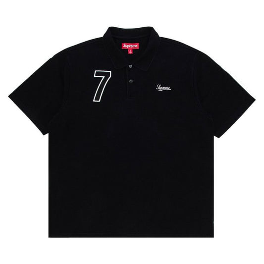Supreme Cursive Polo "Black" (276)
