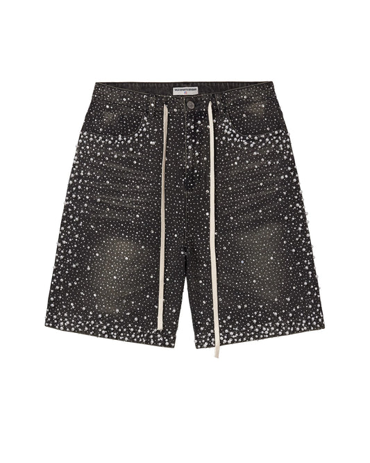 VALE Forever Black Rainstorm Jorts (434)