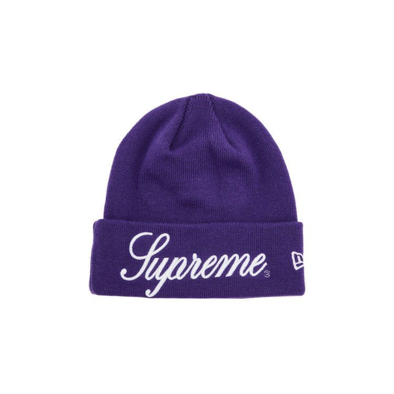 Supreme Script Beanie “Purple”