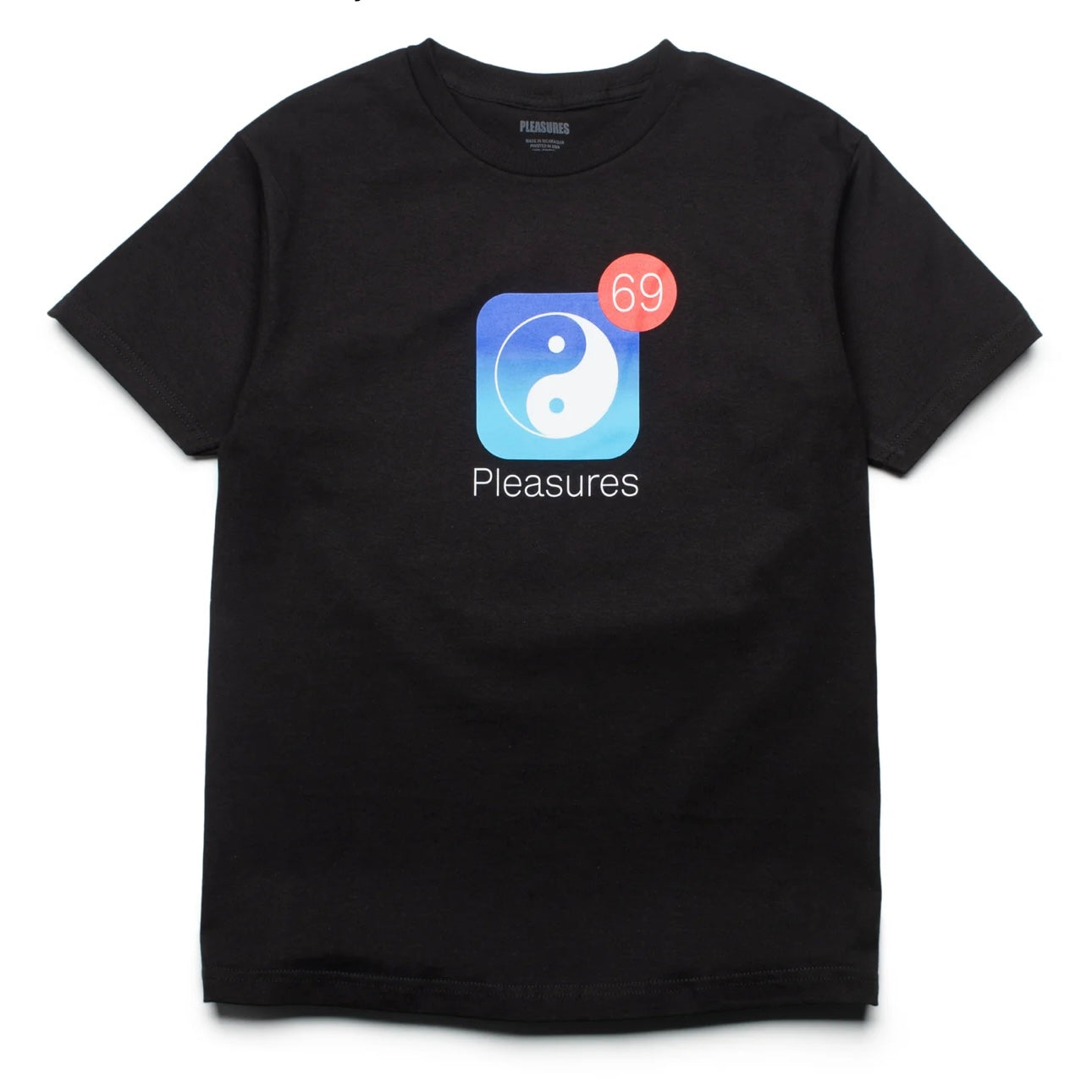 Pleasures Notify Tee "Black" (434)