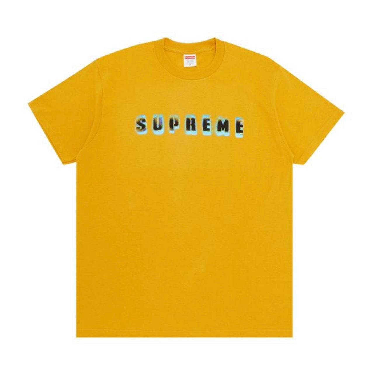 Supreme Stencil Tee “Mustard”