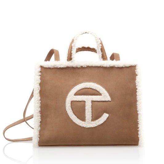 Telfar x UGG Medium Shopping Bag “Chestnut” (U)