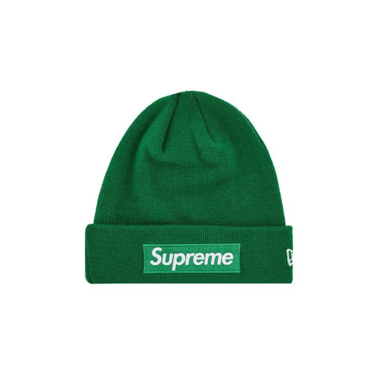 Supreme New Era Box Logo Beanie “Green” (434)