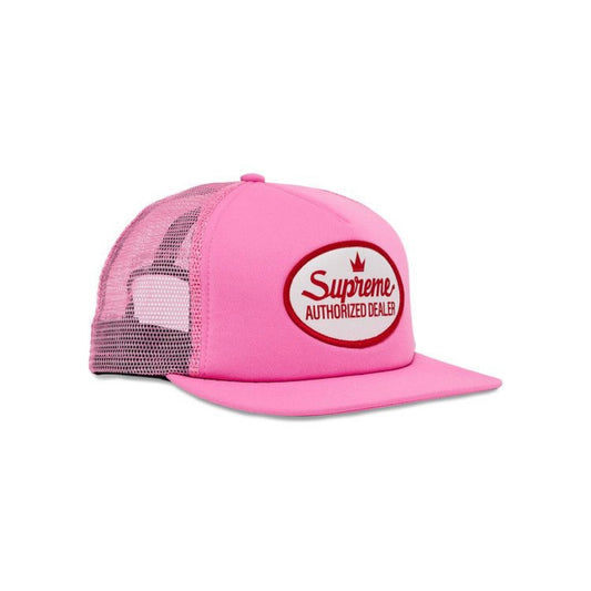 Supreme Authorized Dealer Trucker Hat “Pink”