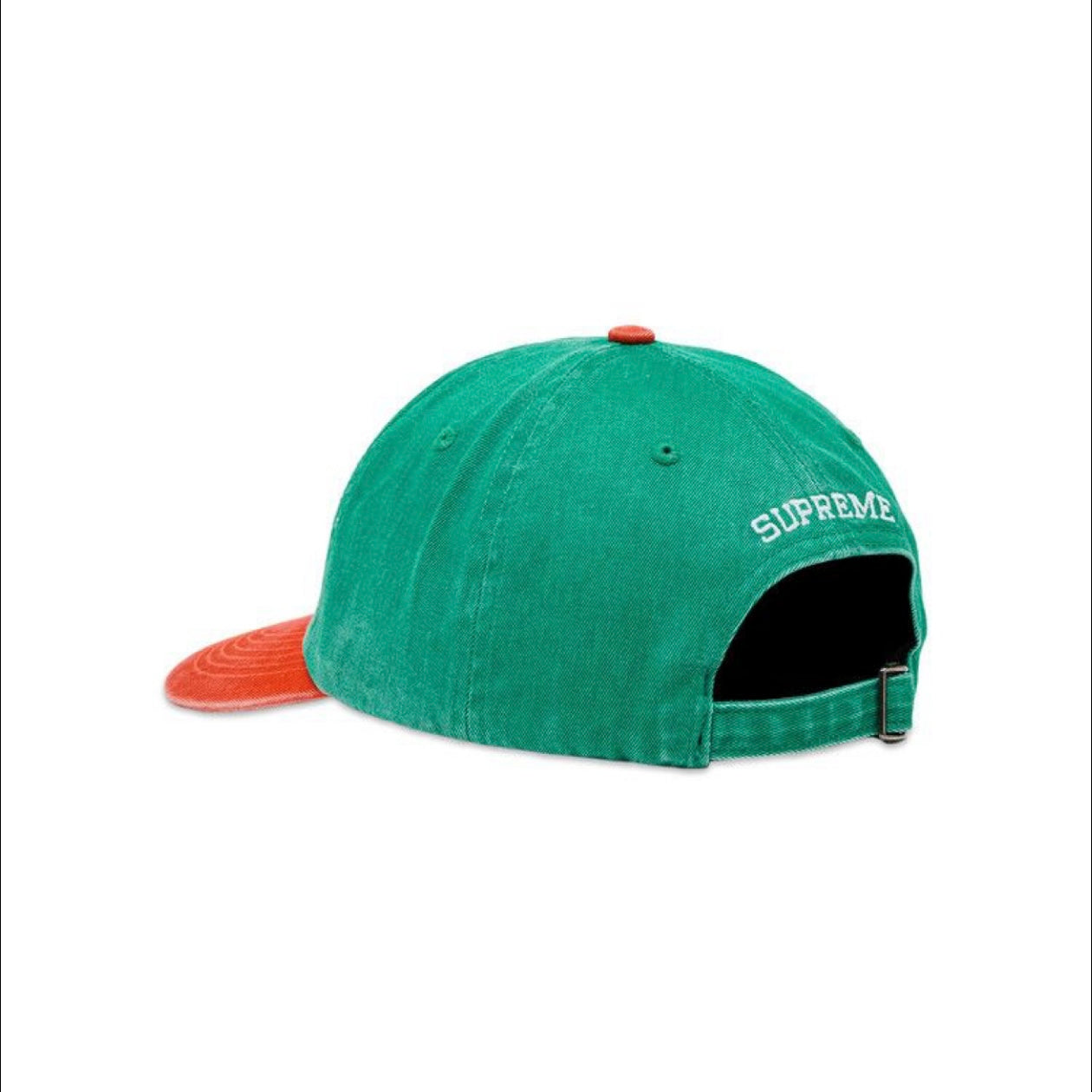 Supreme Pigment 2 Tone S Logo Hat "Green"