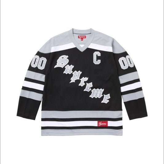 Supreme Patches Hockey Jersey "Black" (276)