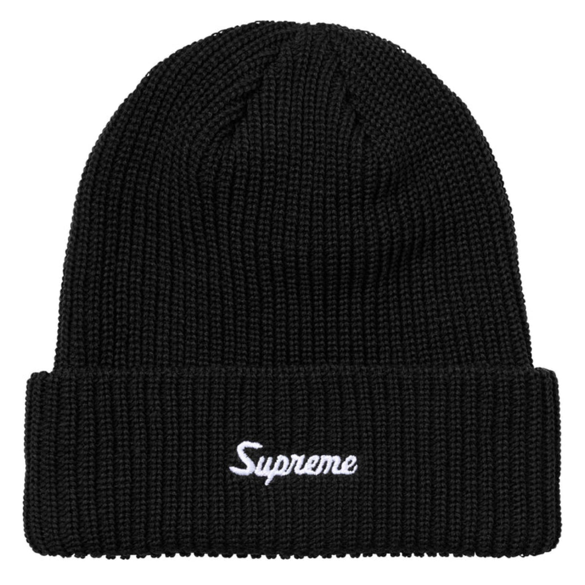 Supreme Loose Gauge Beanie “Black" (434)