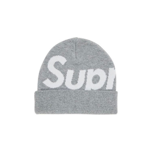 Supreme Big Logo Beanie “Grey” (434)