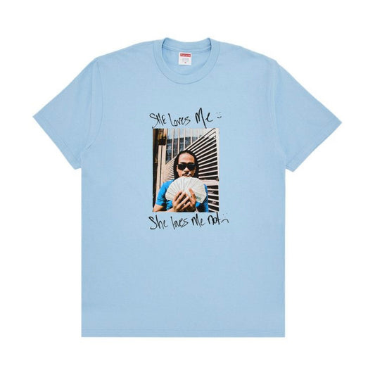 Supreme Max B Tee "Powder Blue" (434)