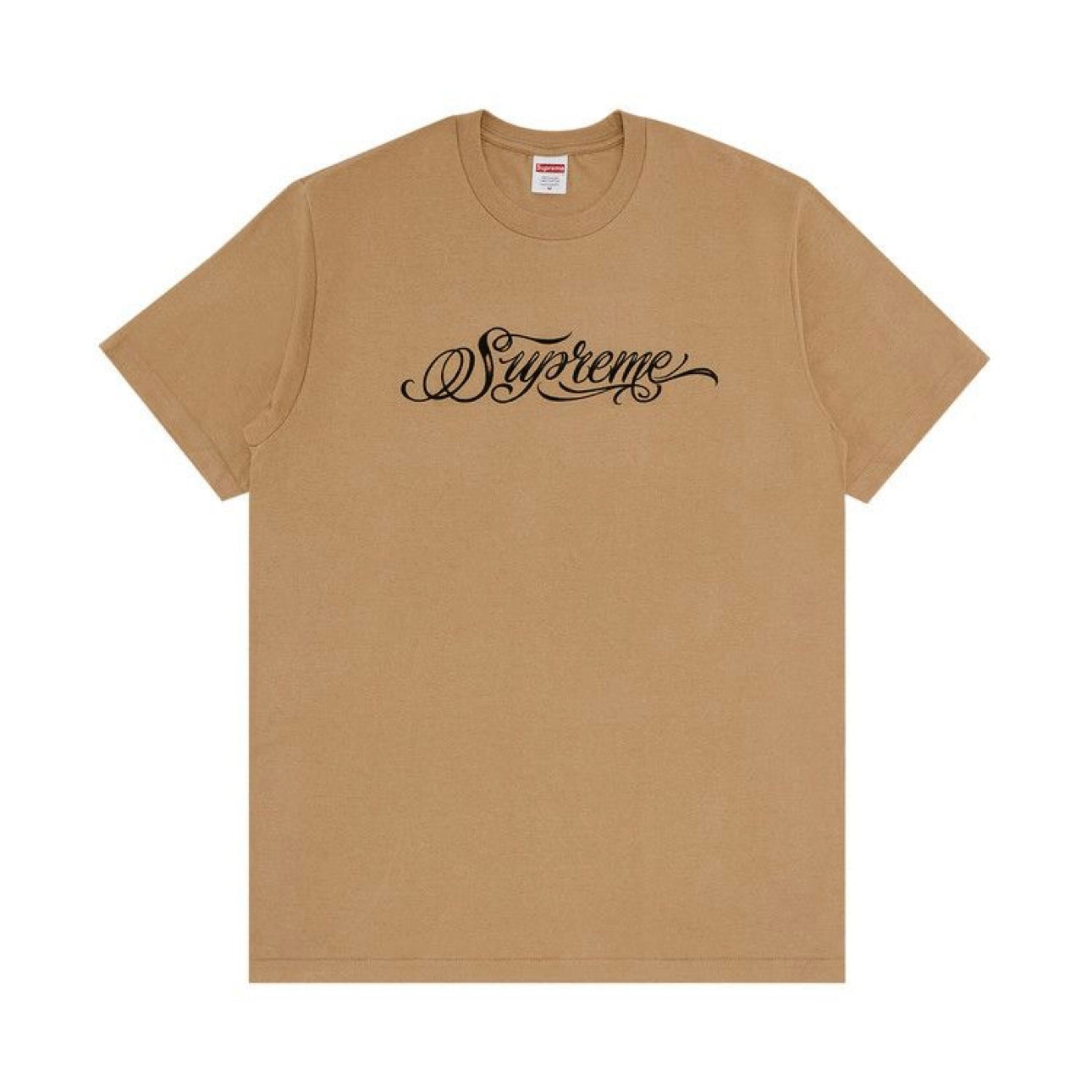 Supreme Script Tee “Khaki”