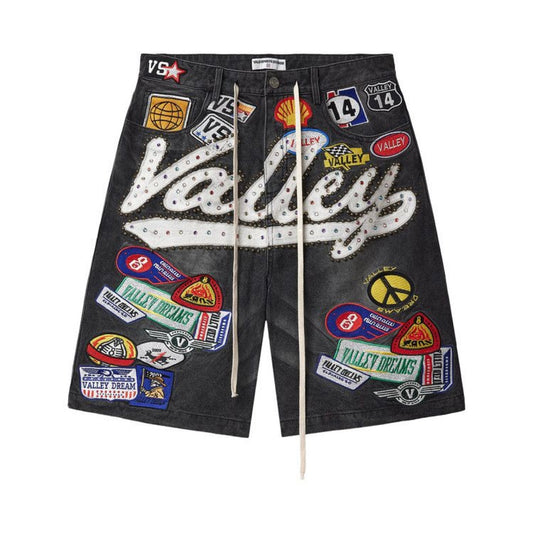 VALE Forever 1980 Jorts "Black Denim" (434)