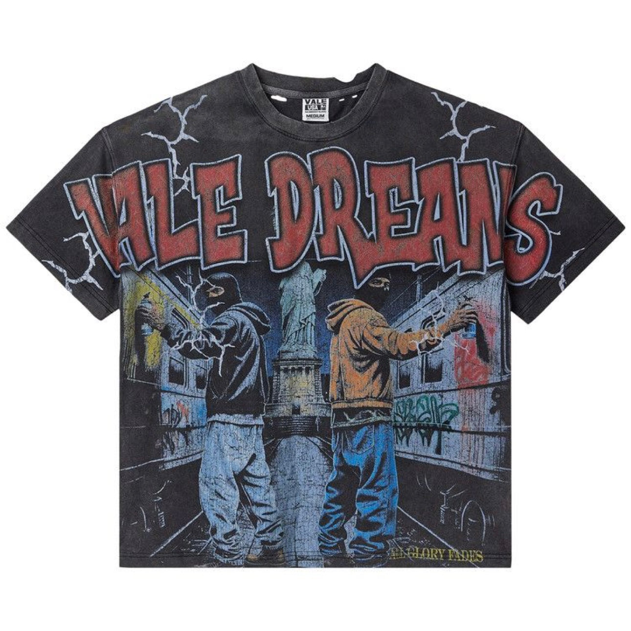VALE Forever Tag Big Tee "Black" (434)