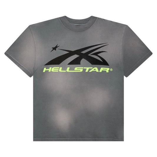 Hellstar Gel Sport Logo Tee "Grey" (434)