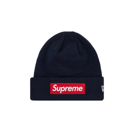 Supreme New Era Box Logo Beanie “Navy” (434)