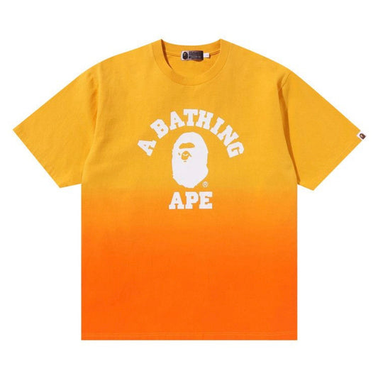 Bape College Gradation Tee “Orange” (434)